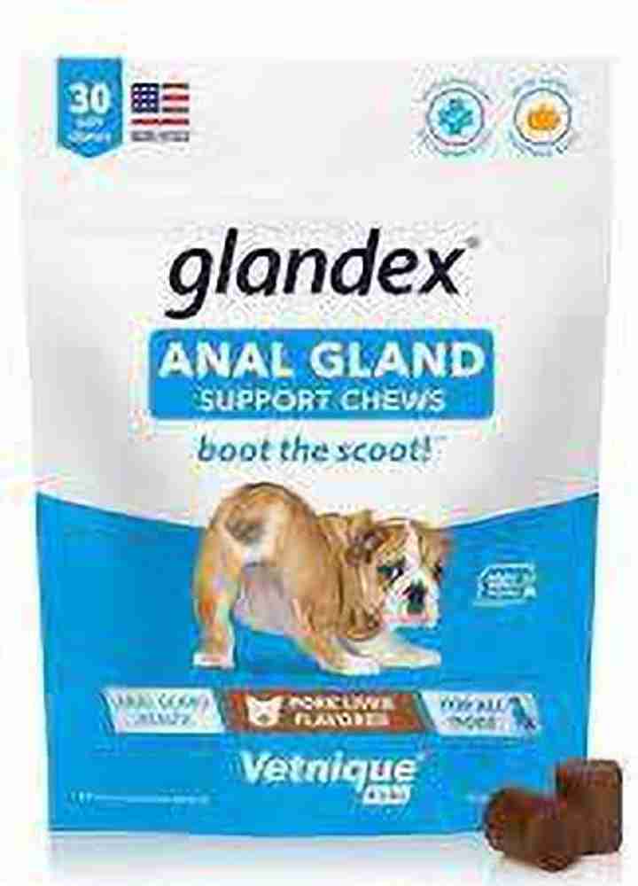 Glandex ANAL FLAND SUPPORT CHEWS Anal Gland Fiber Supplement for Dogs 30 Chews Pet Health Supplements Price in India Buy Glandex ANAL FLAND SUPPORT CHEWS Anal Gland Fiber Supplement for Dogs