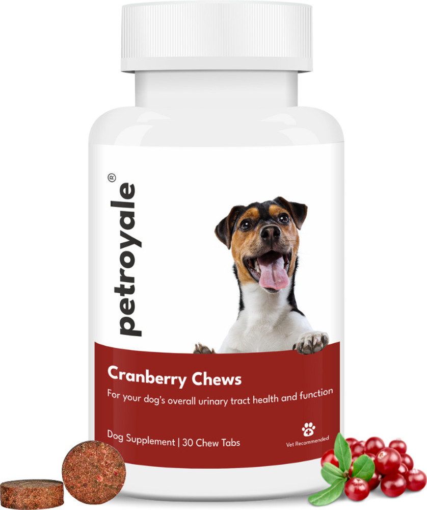Petroyale Urinary Tract Health Tablets For Dogs With Cranberry