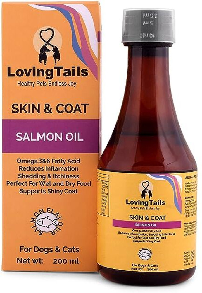 lovingtails Salmon Oil Skin and Coat Care for Dogs Cats Pet Health Supplements Price in India Buy lovingtails Salmon Oil Skin and Coat Care for Dogs Cats Pet Health