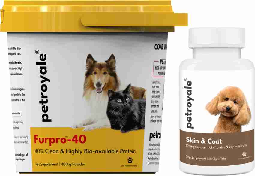 Supplement for dog coat growth sales