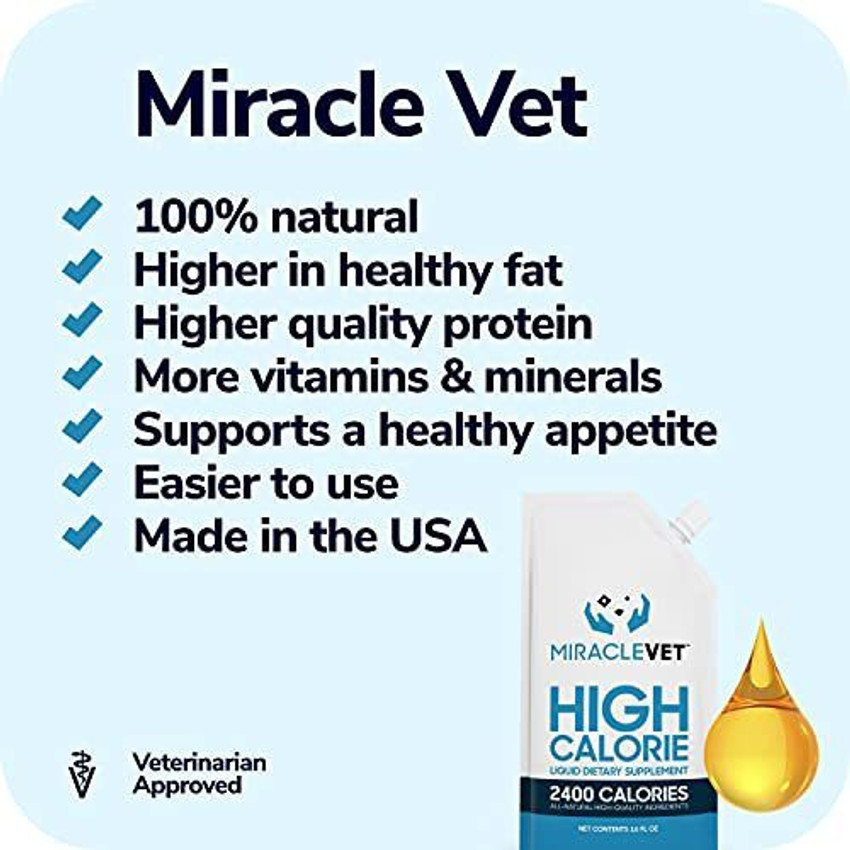 Miracle vet outlet weight gainer