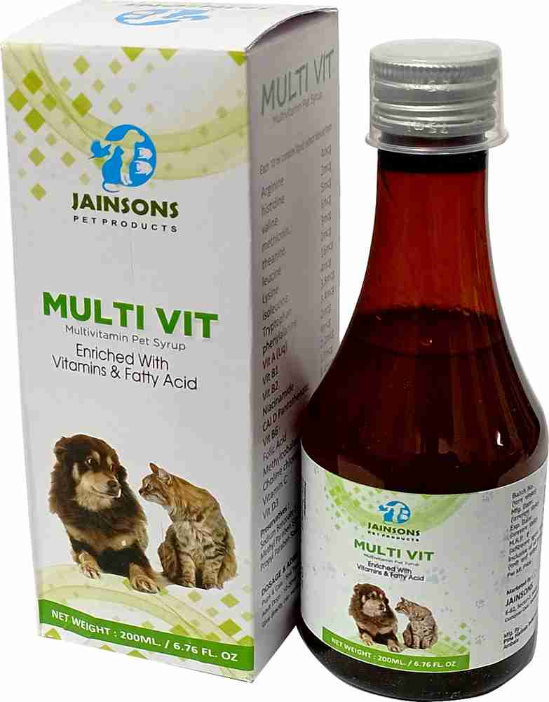 Dog multivitamin syrup top