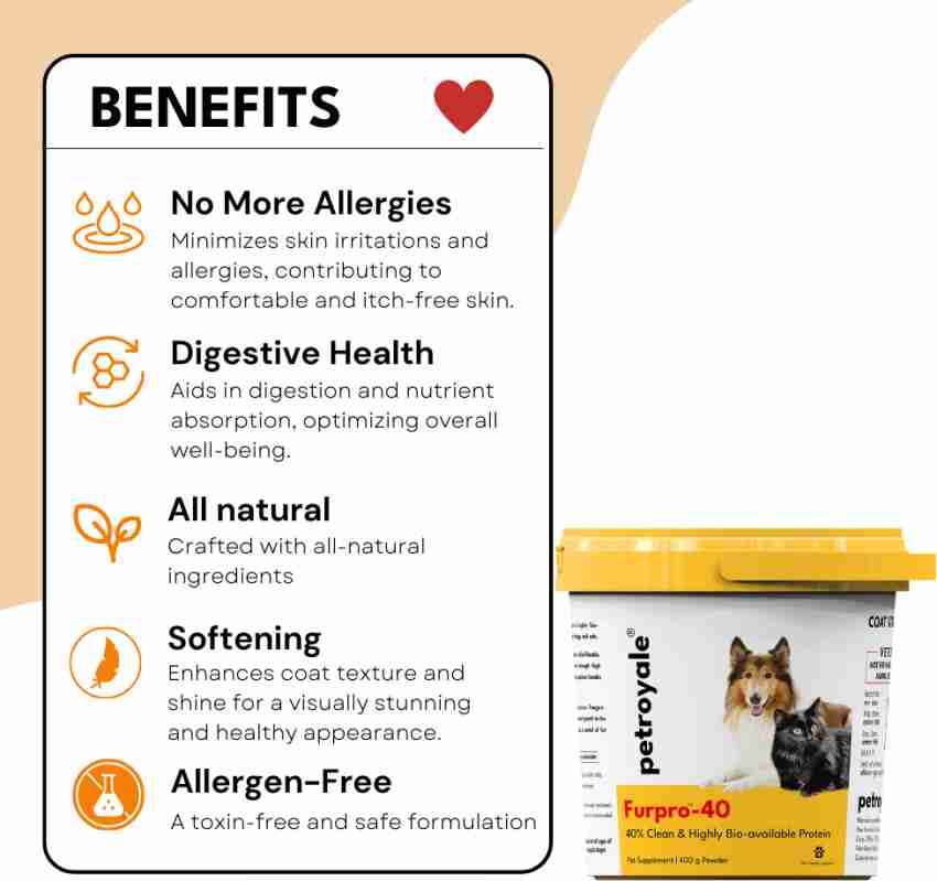 Protein supplements for clearance dogs