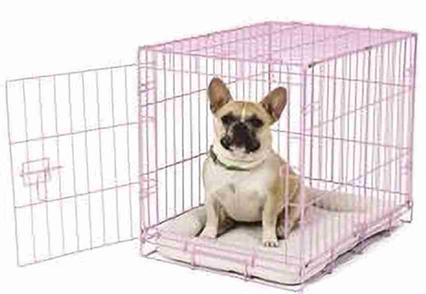 Pink dog cage 2025