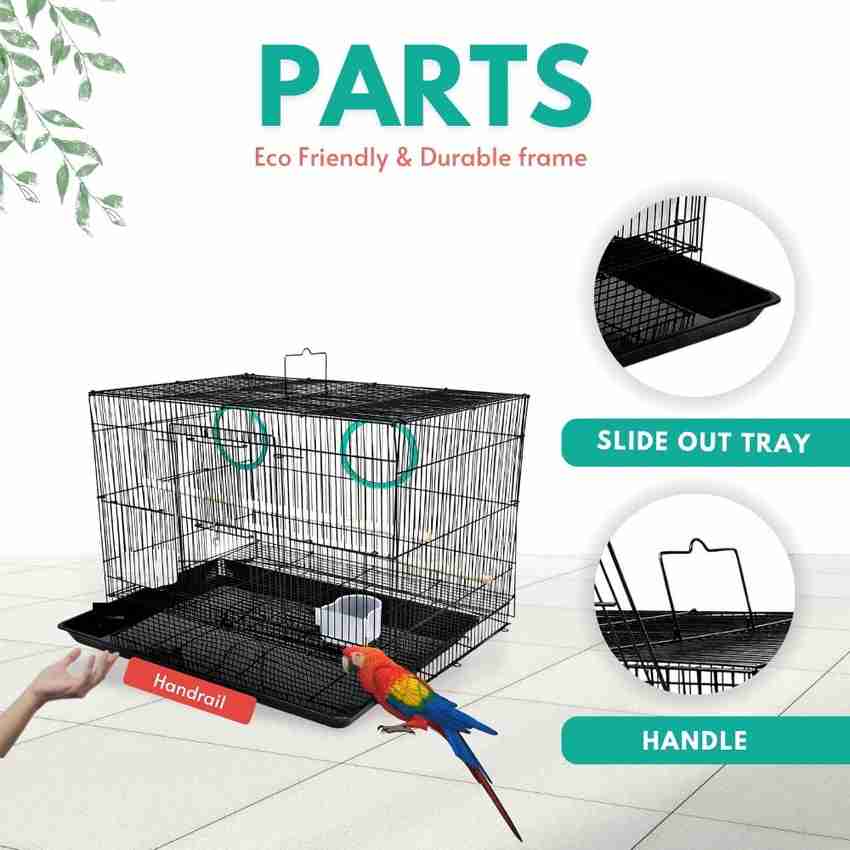 VAYINATO 2 Feet Birds Cage For All Small Birds with Swing
