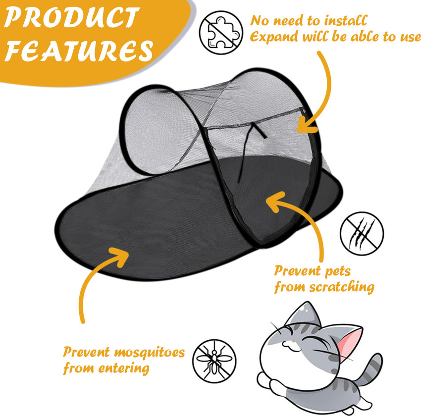 Mesh tent for cats cheap