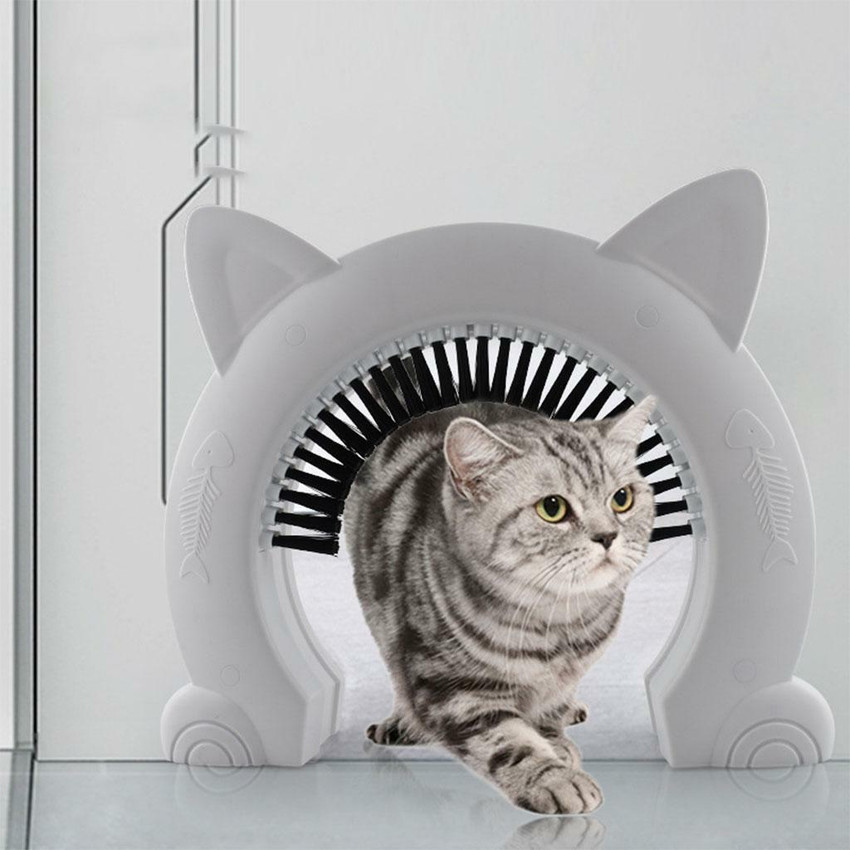 Gate with cat hole shop