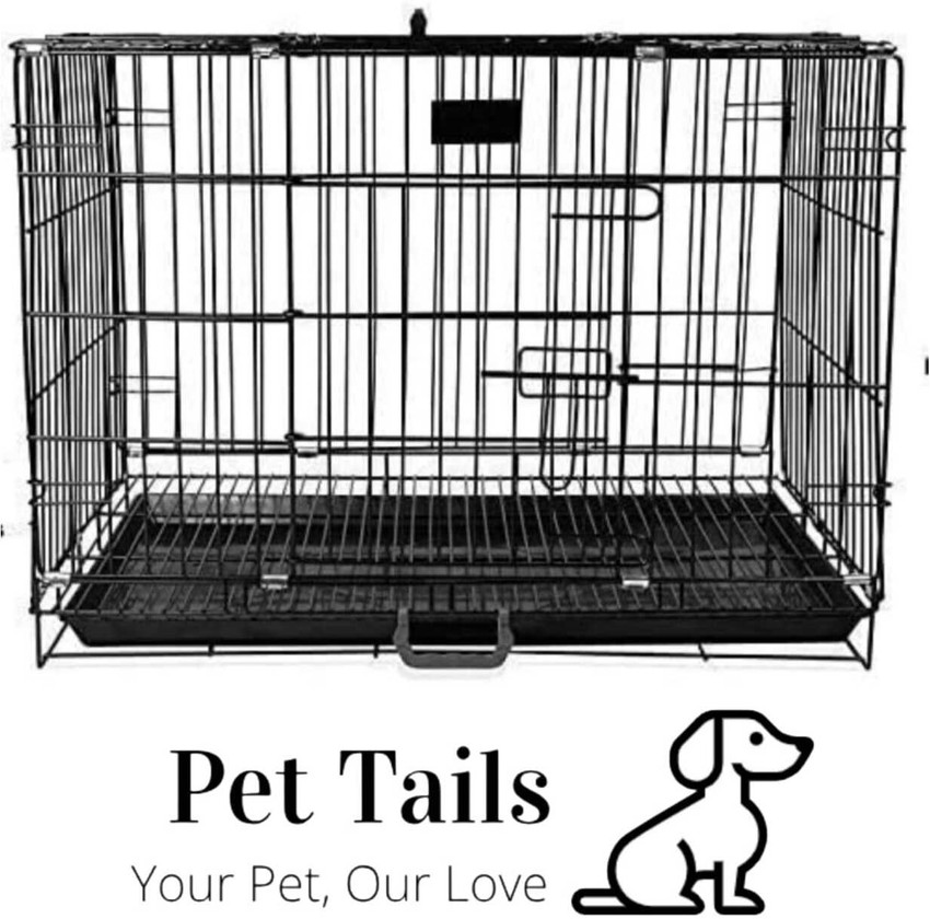 Dog iron cage sales