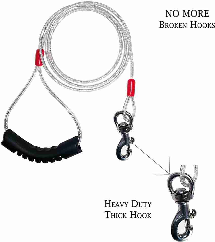 Patch and Marshall Dog Leash Indestructible Chew Proof Leash for