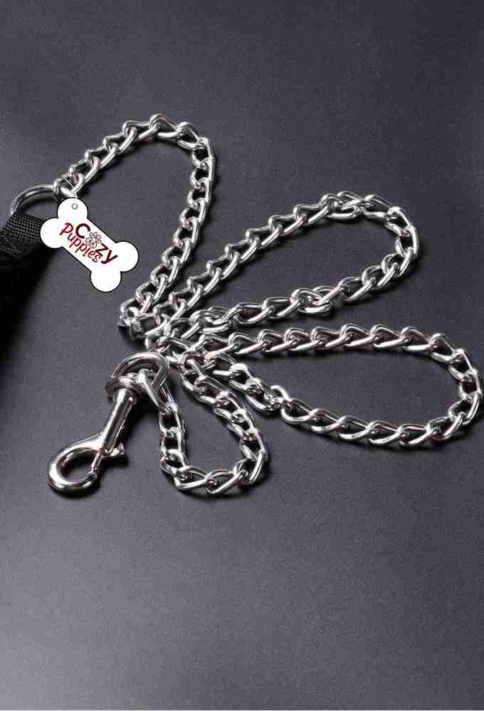 Long metal shop dog leash