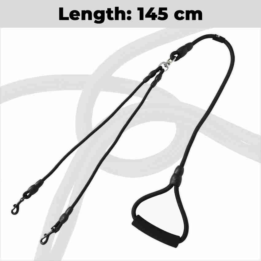 Double hook dog clearance leash