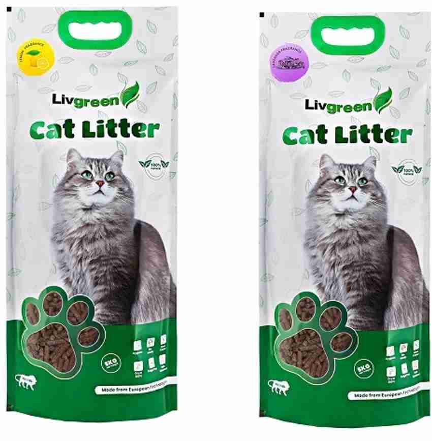 livgreen Wood Cat Sand for Poop Pee Lemon Lavender Scented 10kg Pet Litter Tray Refill Price in India Buy livgreen Wood Cat Sand for Poop Pee Lemon Lavender Scented 10kg Pet Litter Tray