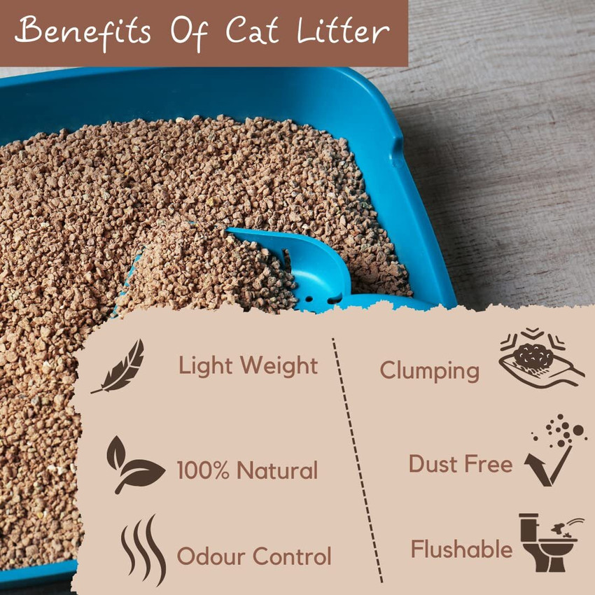 Smart litter organic outlet