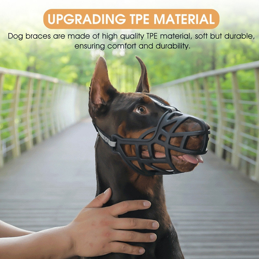 Material hotsell dog muzzle