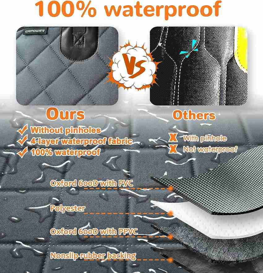 Heavy duty waterproof shop car seat covers