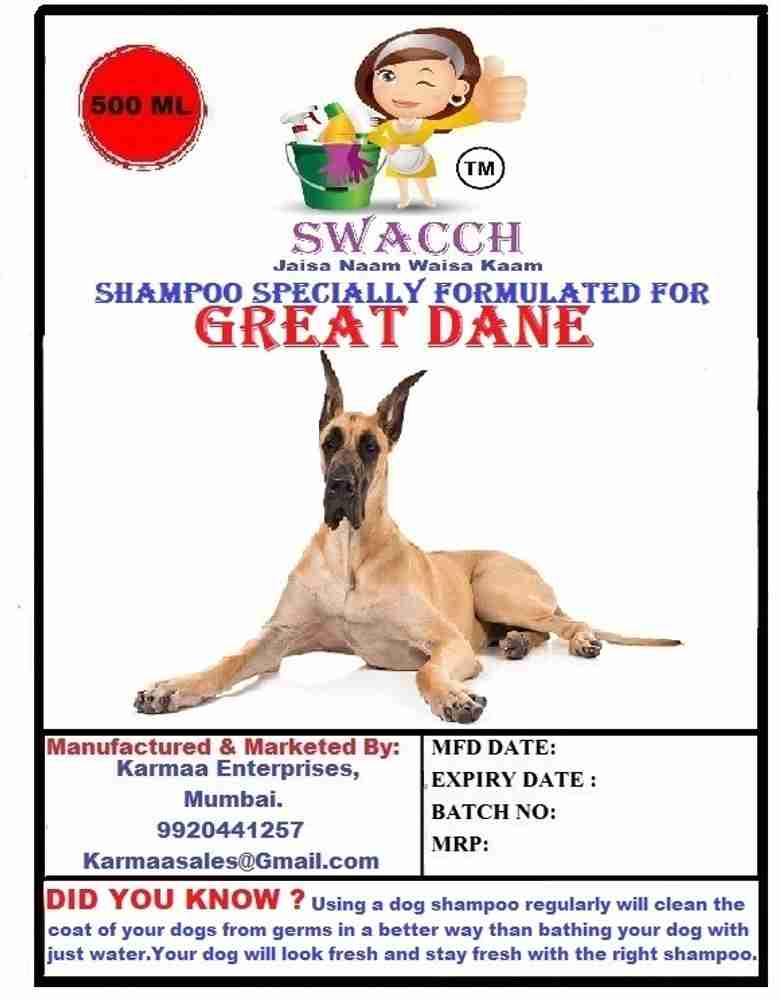 swacch Great Dane Conditioning Jasmine Dog Shampoo Price in India Buy swacch Great Dane Conditioning Jasmine Dog Shampoo online at Flipkart