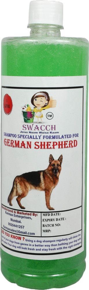 German shepherd discount dog shampoo