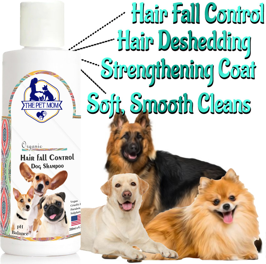 Dog hair fall control shampoo store