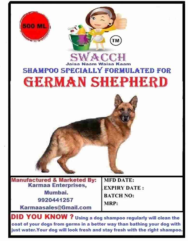 swacch German Shepherd Conditioning Lemon Dog Shampoo Price in