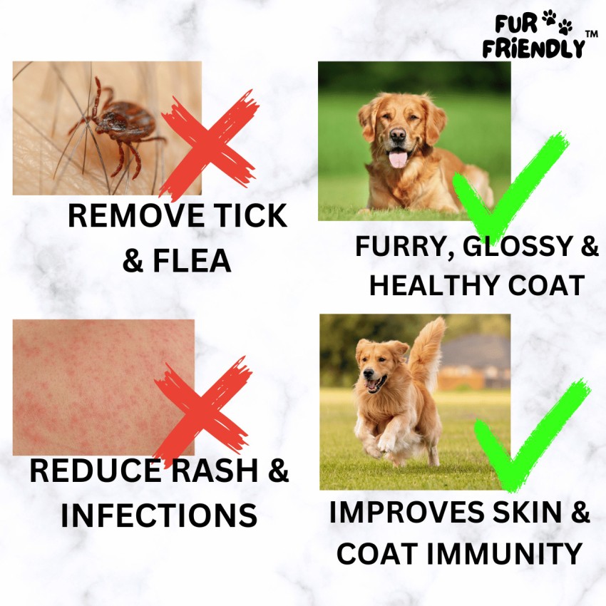 FUR FRIENDLY Flea and Tick Neem oil Eucalyptus oil Dog Shampoo Price in India Buy FUR FRIENDLY Flea and Tick Neem oil Eucalyptus oil Dog Shampoo online at Flipkart