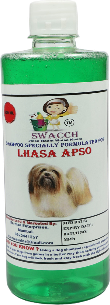 swacch Lhasa Apso Conditioning Neem Alovera Dog Shampoo Price in India Buy swacch Lhasa Apso Conditioning Neem Alovera Dog Shampoo online at Flipkart
