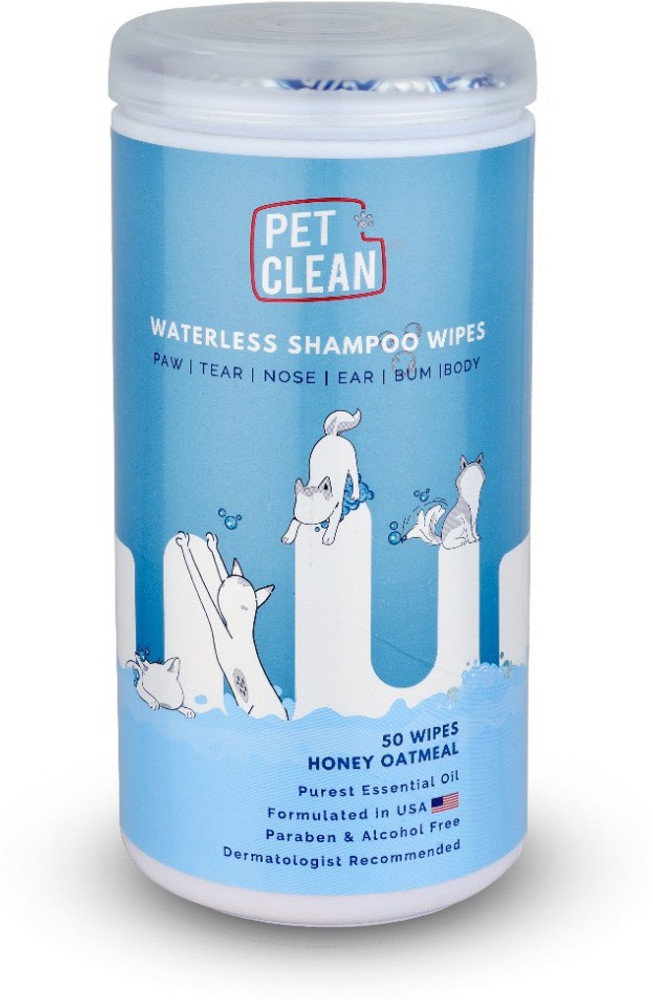 CORE CLEAN Waterless Shampoo Foaming Bath Wipes Hypoallergenic