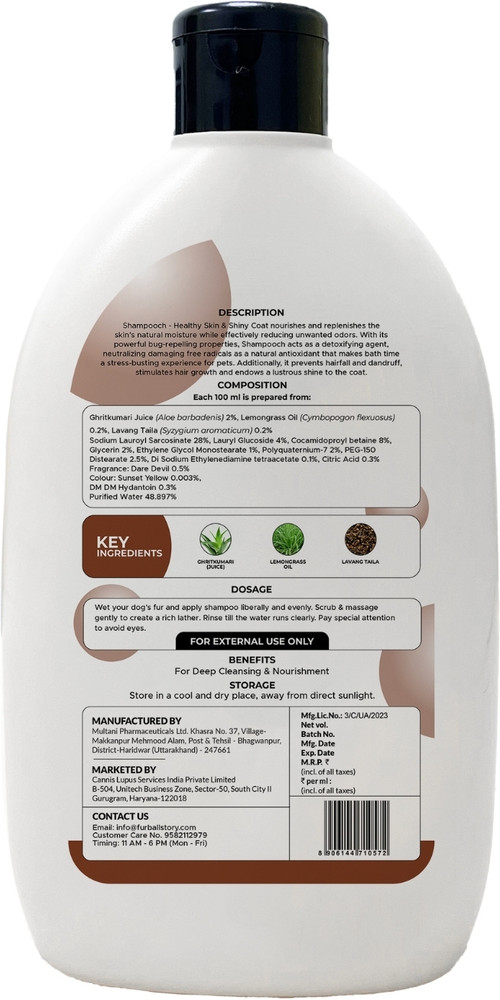 Shampooch dog shampoo discount