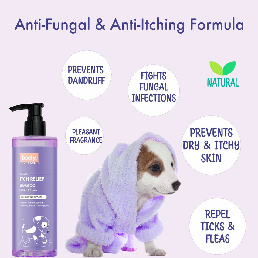Allergy itch relief dog shampoo shop