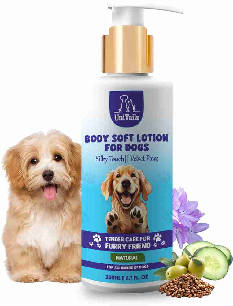 Unitailz Body Soft Lotion For Shih Tzu Dogs Puppy Help In Skin Irritation Conditioning Allergy Relief Fresh Nourishes Softening Skin Antiseptic Anti Allergic All Dog Breed Dog Shampoo Price
