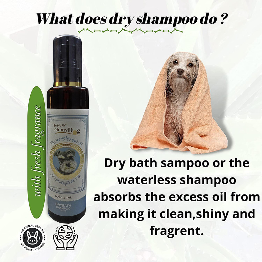 Dry bath for hotsell dogs