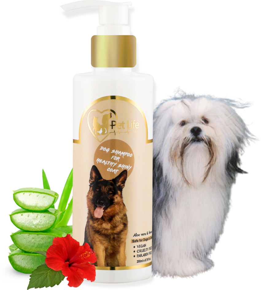Pet Life Dog Shampoo for Lhasa Apso Dog Puppy Healthy Shiny Coat Nourishing Hair Conditioning Fresh Fragrance Healthy Coat Shiny Body Wash Natural Actives All Dog Breed Dog