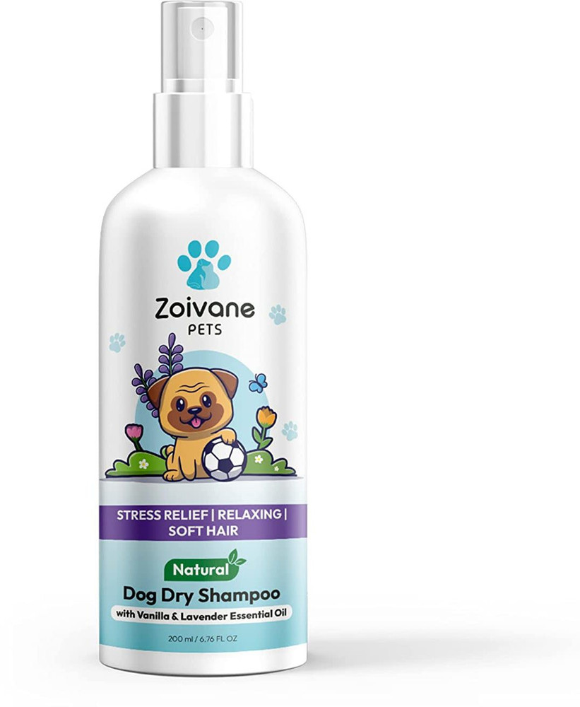 Zoivane Anti dandruff Dog Dry Shampoo 200ml For Dogs Dog Shampoo
