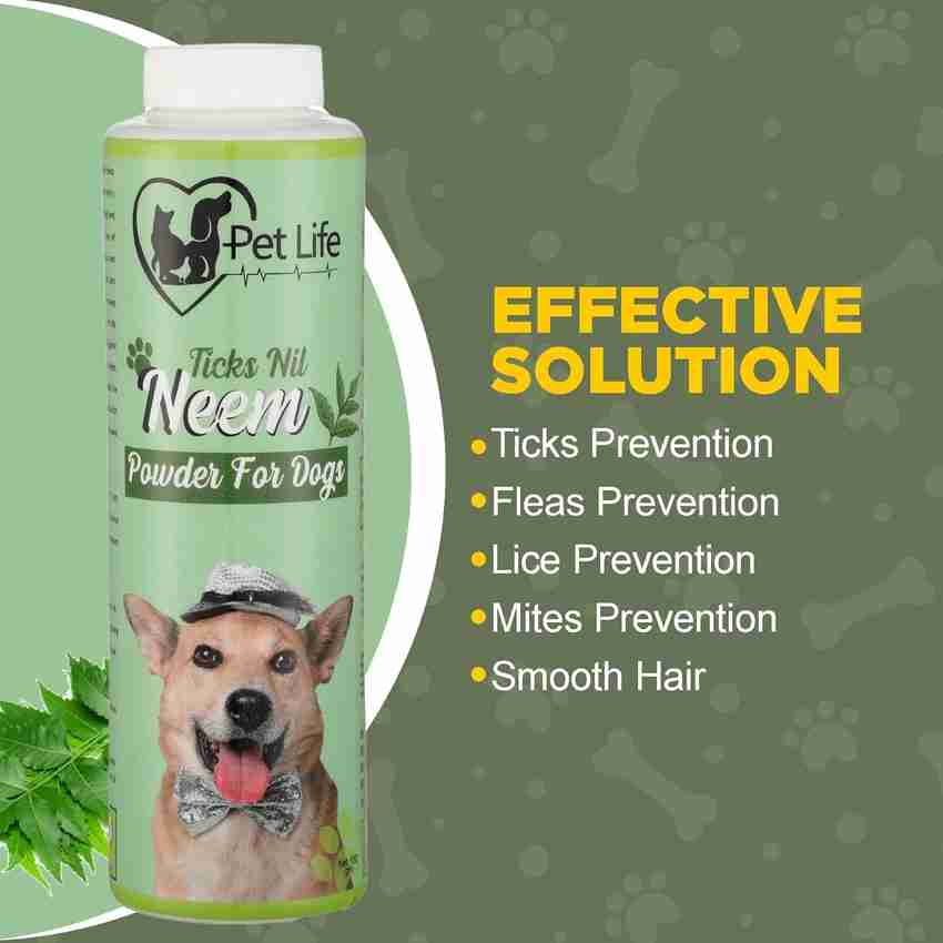 Powder for dog lice top