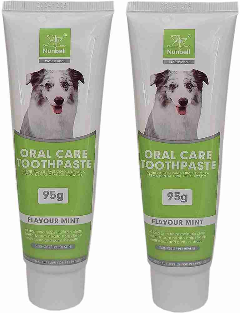 Mint flavored dog toothpaste 2025
