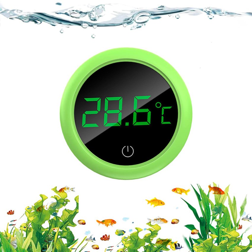 Fish Tank Aquarium Thermometer Digital/Analogue Temperature Gauge Glass  Stick