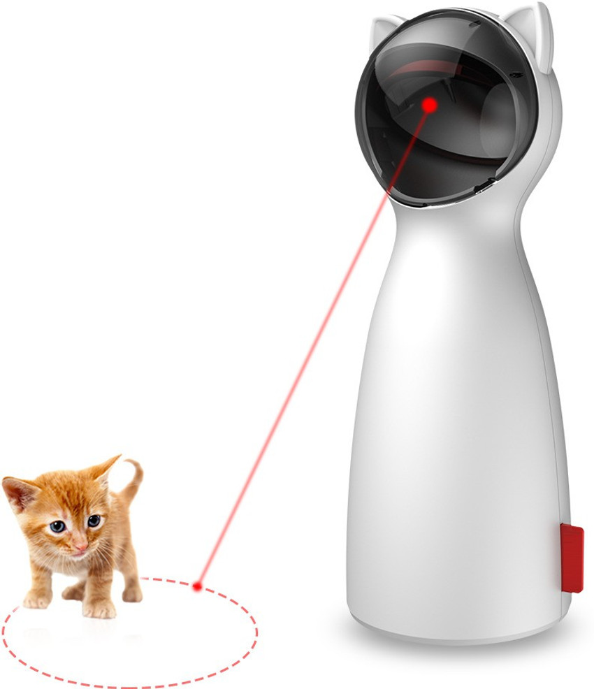Goofy Tails Automatic Rotating Laser Toy for Cats Kittens