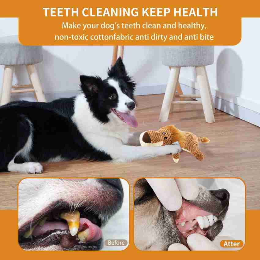Qpets Dog Toys Pet Cartoon Dog Accessories for Puppy Dog Teether