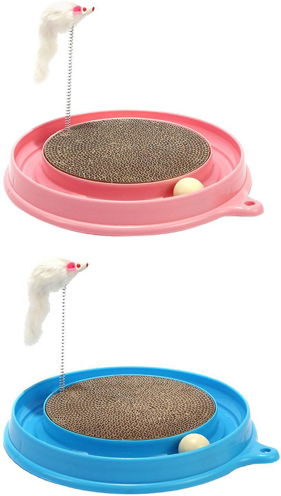 Round cat shop toy with ball