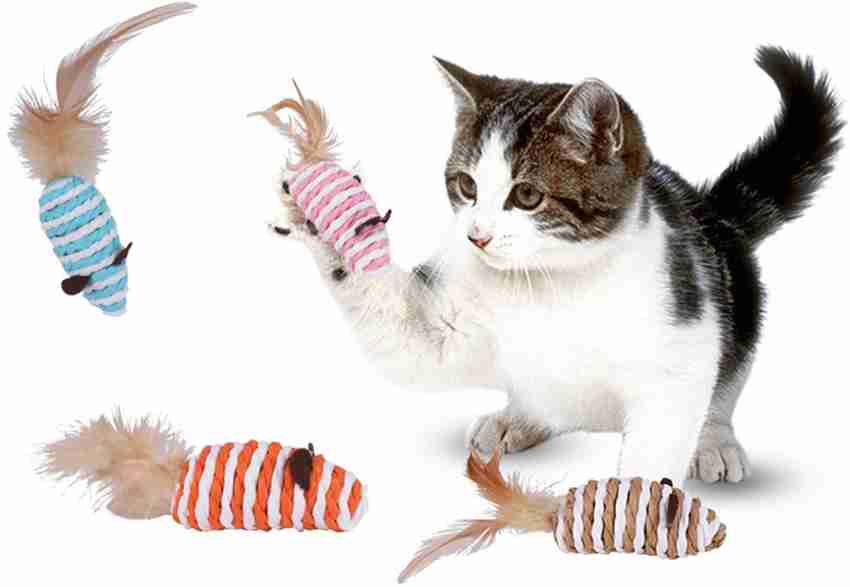 Orange mouse store cat toy