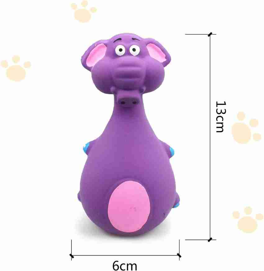 Elephant squeaky dog store toy