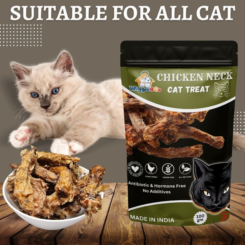 WiggleBoo Dried Chicken Neck Treats for Cats Puppy Natural Snack with Protein Flavor Chicken Cat Treat Price in India Buy WiggleBoo Dried Chicken Neck Treats for Cats Puppy Natural Snack