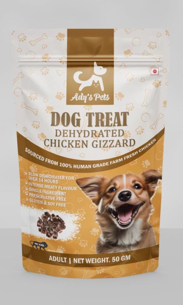 Dehydrated chicken sales gizzard dog treats