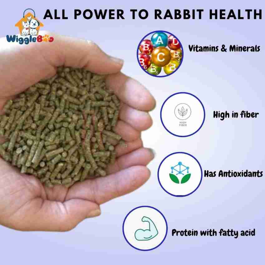 High fiber rabbit clearance pellets