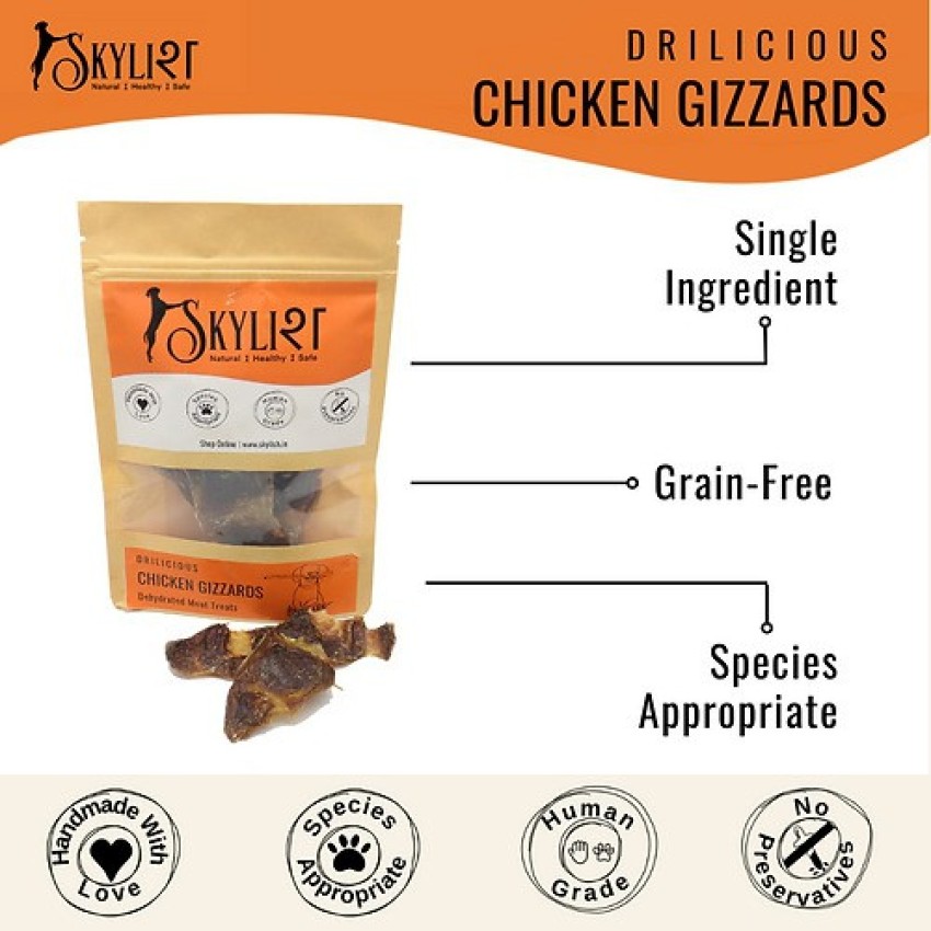 Are chicken gizzards good hotsell for dogs