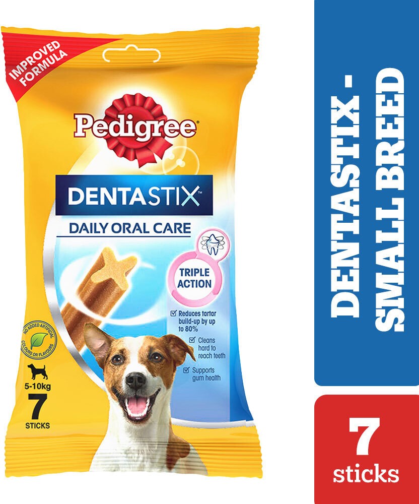 PEDIGREE Dentastix Small Breed Chicken Dog Treat Price in India Buy PEDIGREE Dentastix Small Breed Chicken Dog Treat online at Flipkart