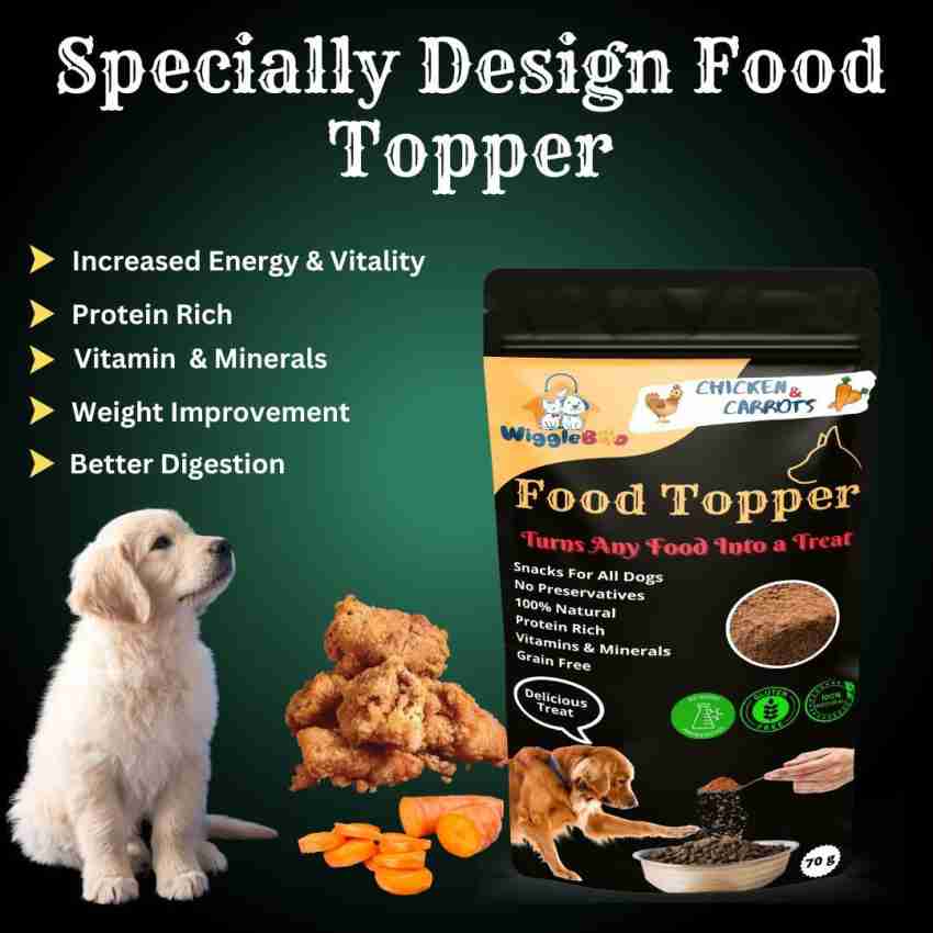 WiggleBoo Magical Dog Food Topper Joy of Best Taste Chicken