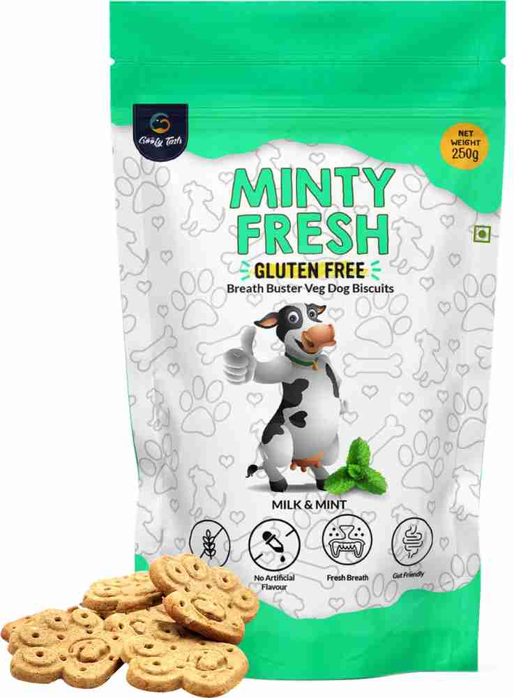Mint dog shop biscuits