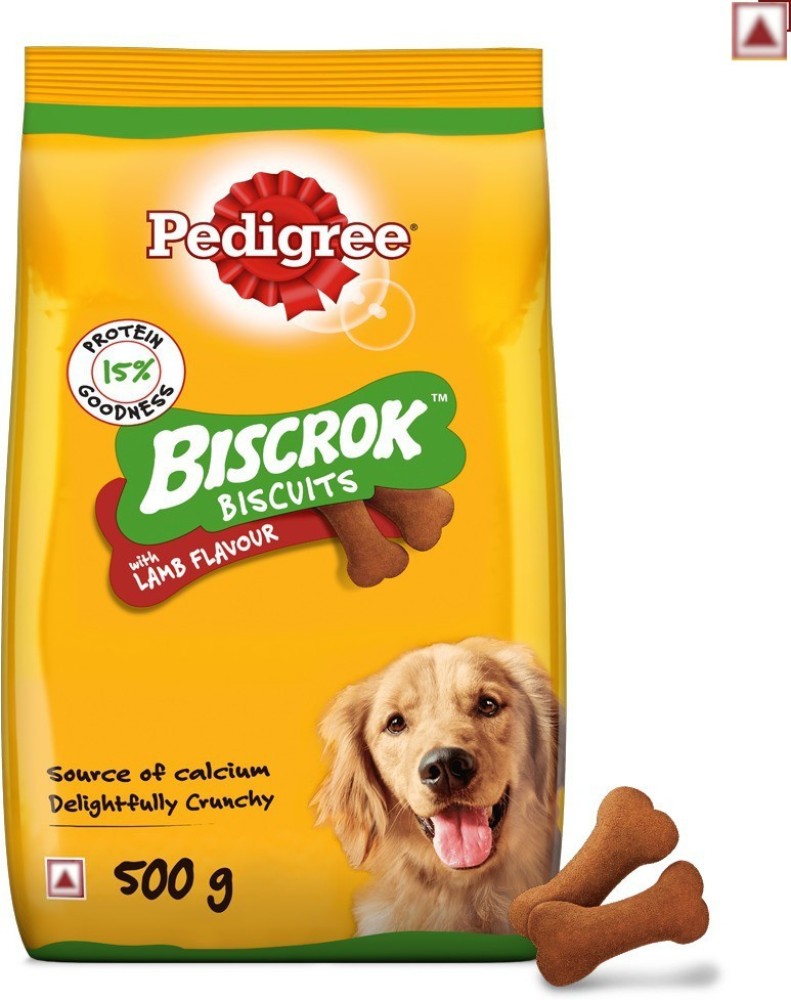 Pedigree biscrok dog outlet biscuits