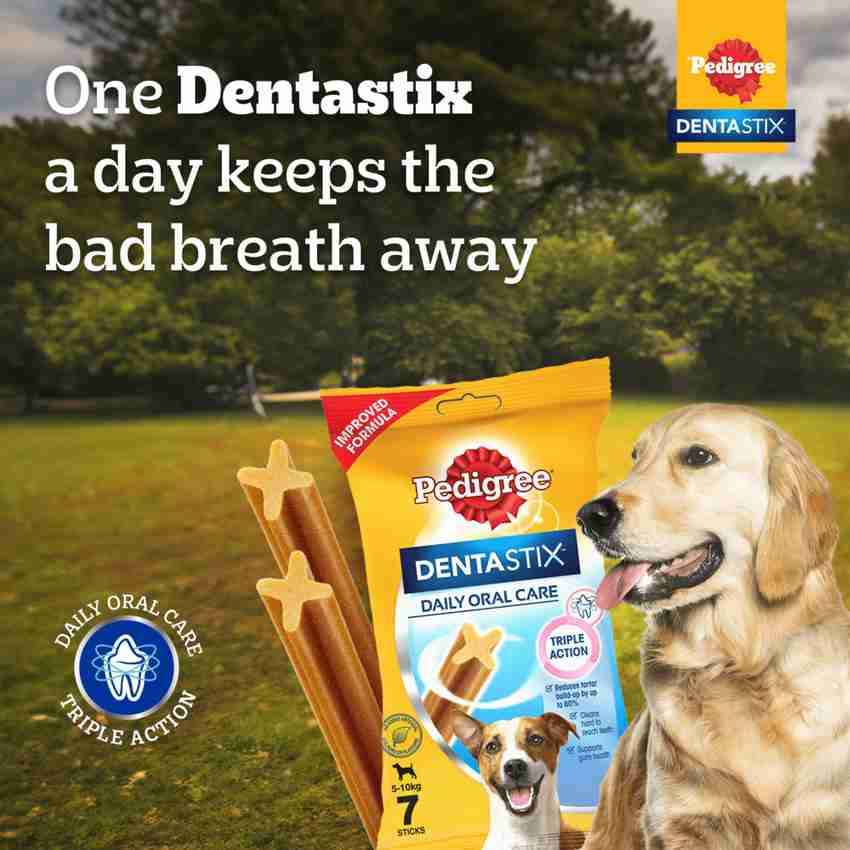 PEDIGREE Dentastix Small Breed Chicken Dog Treat Price in India Buy PEDIGREE Dentastix Small Breed Chicken Dog Treat online at Flipkart