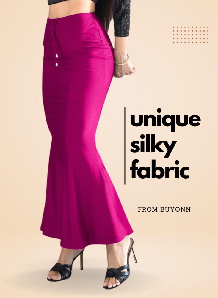 Kipzy Fishcut Flare Saree Shapewear / Saree Shapewear Petticoat for Women /  Women Saree Bottom Wear / Saree Petticoat